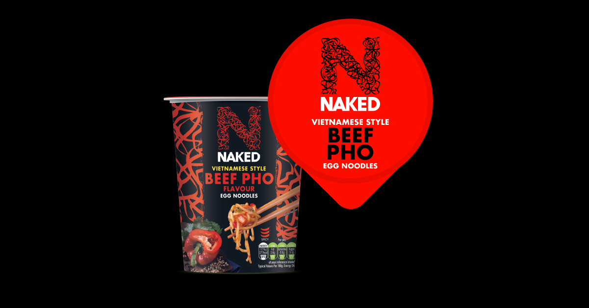 Vietnamese Style Beef Pho Flavour Naked Noodle